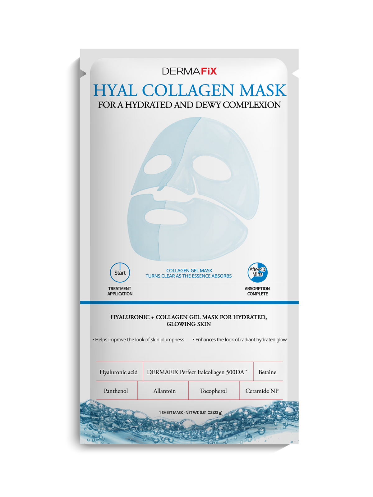 Hyal Collagen Mask - 4 Pack