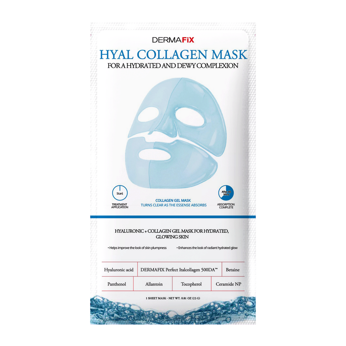 HYAL COLLAGEN MASK - 4 Pack